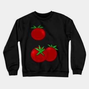 Tomato Pattern Crewneck Sweatshirt